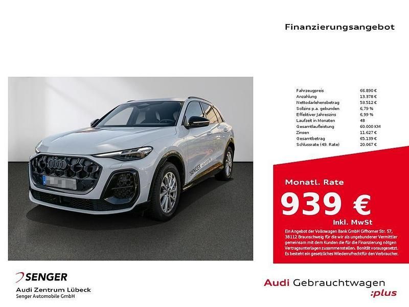 Gletscherweiß metallic Gebraucht 2025 Audi Q5 Ambiente SUV | 66.890 € (Etwas zu teuer) - Bild 1/4