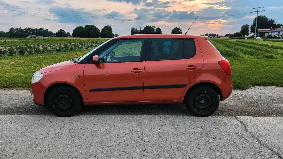 Gebraucht Skoda Fabia 85 PS (62 kW) 2007 Orange Kombi