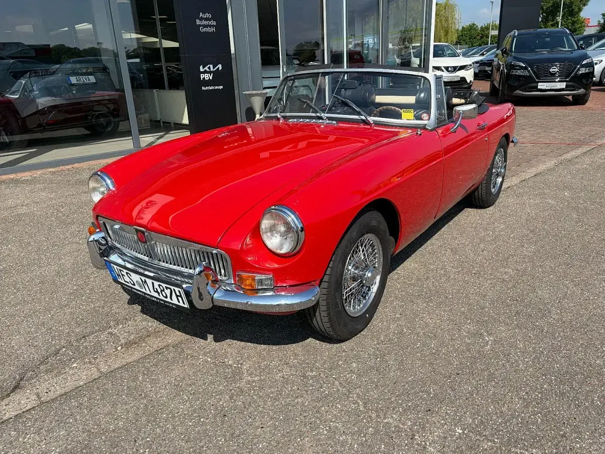 Usata MG B 95 CV (69 kW) 1973 Rosso Cabrio
