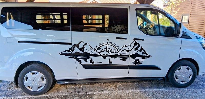 Usata Ford Transit Custom 131 CV (96 kW) 2018 Bianco Monovolume