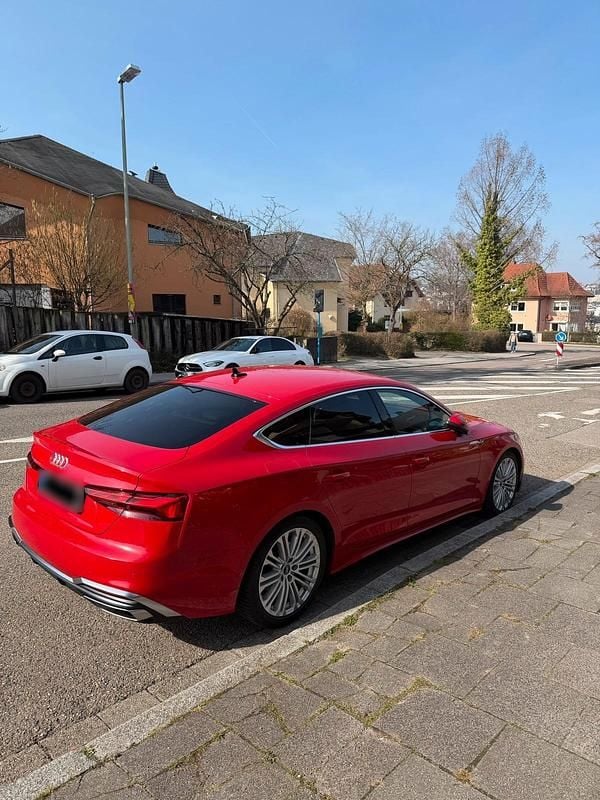 Second-hand Audi A5 S-Line 204 CP (150 kW) 2022 Roșu Coupe