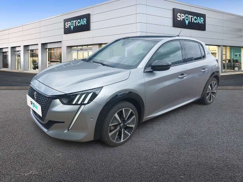 Silber Gebraucht 2022 Peugeot e-208 GT Kleinwagen | 19.990 € (Fairer Preis) - Bild 1/4