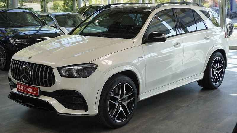 Weiß Gebraucht 2021 Mercedes GLE53 AMG AMG SUV | 77.991 € (Fairer Preis) - Bild 1/4