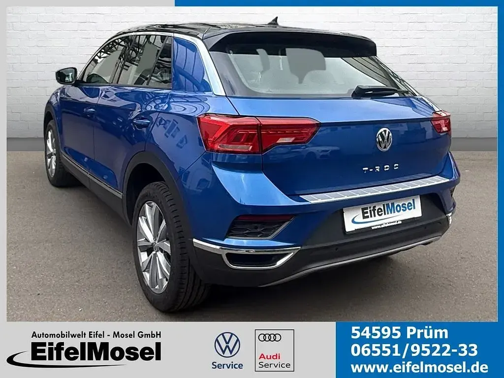 Gebraucht VW T-Roc Style 150 PS (110 kW) 2019 Blau SUV