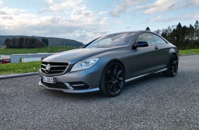 Schwarz Gebraucht 2012 Mercedes CL500 AMG Coupé | 29.000 € - Bild 1/4