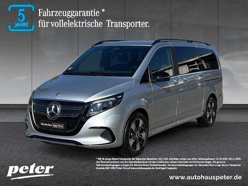 Hightechsilber metallic Gebraucht 2024 Mercedes EQV300 Avantgarde Van / Kleinbus | 59.990 € (Teuer) - Bild 1/4