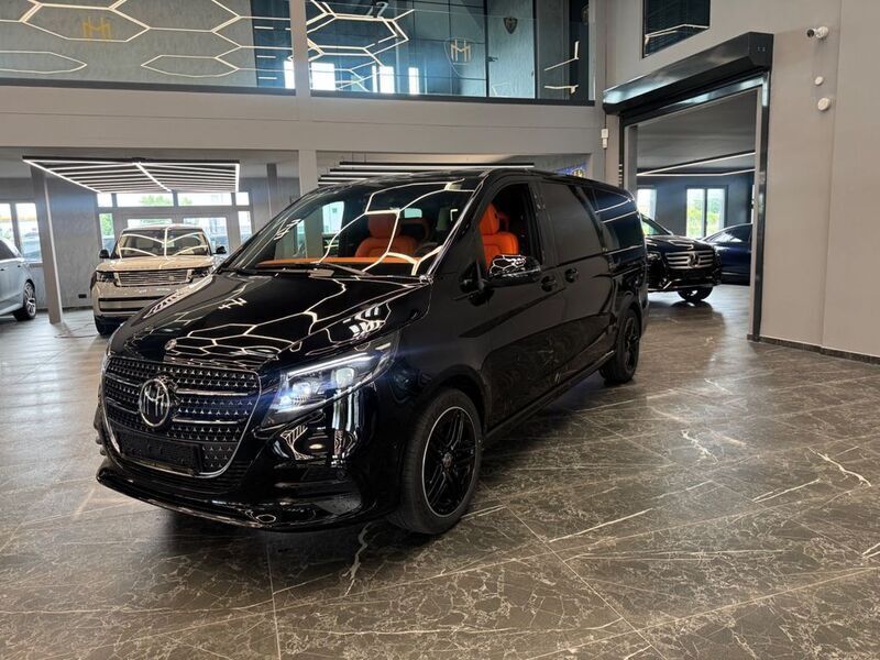 Neu Mercedes V300 231 PS (169 kW) 2025 Schwarz Van / Kleinbus