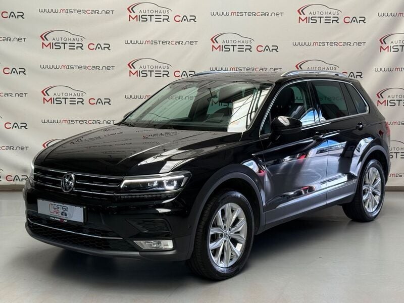 Schwarz Gebraucht 2016 VW Tiguan Highline SUV | 19.980 € (Guter Preis) - Bild 1/4