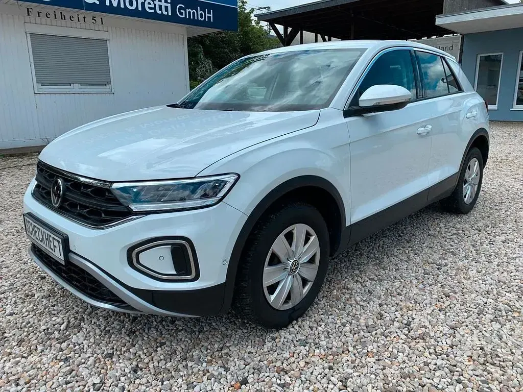 Gebraucht VW T-Roc 110 PS (80 kW) 2022 Weiß SUV