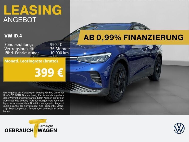 Blau Gebraucht 2024 VW ID.4 Move SUV | 34.960 € (Superpreis) - Bild 1/4