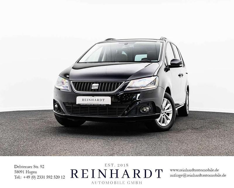 "deep" schwarz Gebraucht 2014 Seat Alhambra Style Van / Kleinbus | 10.490 € (Fairer Preis) - Bild 1/3