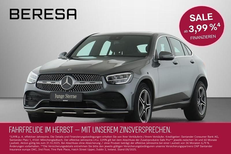Grau Gebraucht 2020 Mercedes GLC220 AMG Coupé | 41.780 € (Fairer Preis) - Bild 1/4