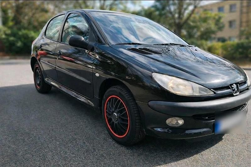 Gebraucht Peugeot 206 75 PS (55 kW) 2002 Schwarz Kleinwagen