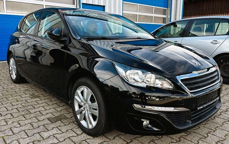 Schwarz Gebraucht 2014 Peugeot 308 Active Limousine | 9.500 € (Teuer) - Bild 1/4