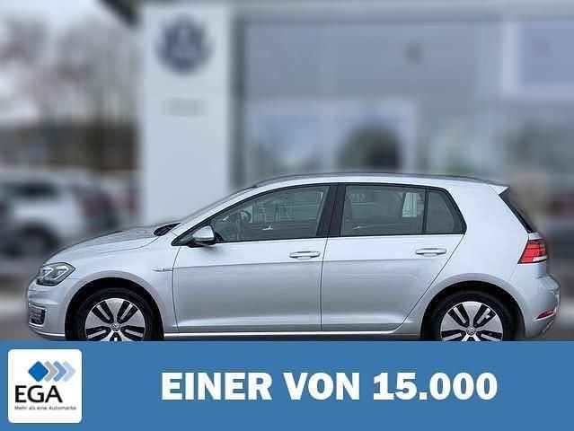 Silber metallic Gebraucht 2020 VW e-Golf Comfortline Kleinwagen | 16.450 € (Guter Preis) - Bild 1/4
