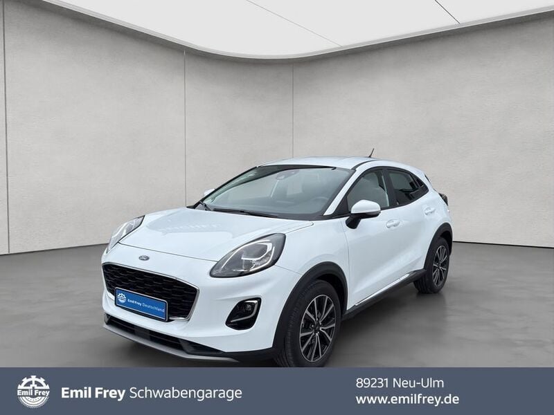 Frostweiß Gebraucht 2021 Ford Puma Titanium SUV | 17.980 € (Guter Preis) - Bild 1/4
