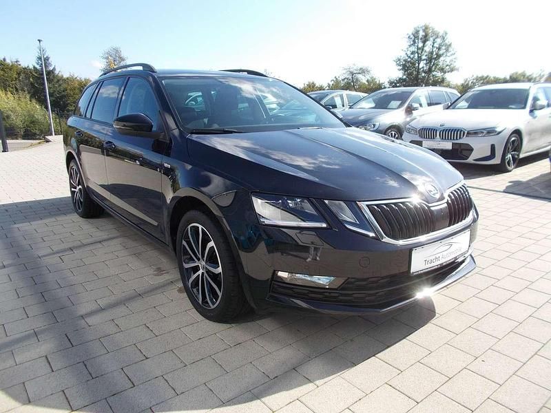 Cerna magic/black magic Gebraucht 2020 Skoda Octavia Soleil Kombi | 16.800 € (Guter Preis) - Bild 1/4