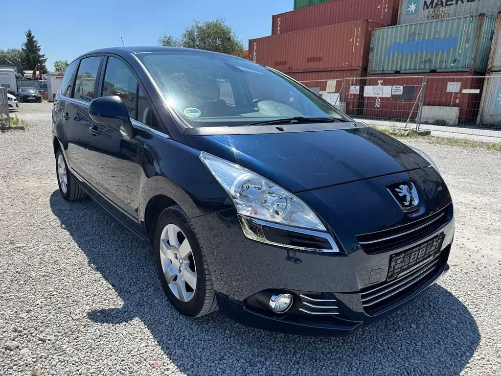 Gebraucht Peugeot 5008 Premium 120 PS (88 kW) 2011 Blau Van / Kleinbus