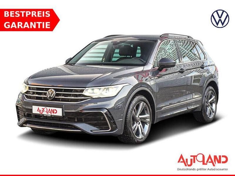 Grau Gebraucht 2023 VW Tiguan R-line SUV | 34.990 € (Fairer Preis) - Bild 1/4