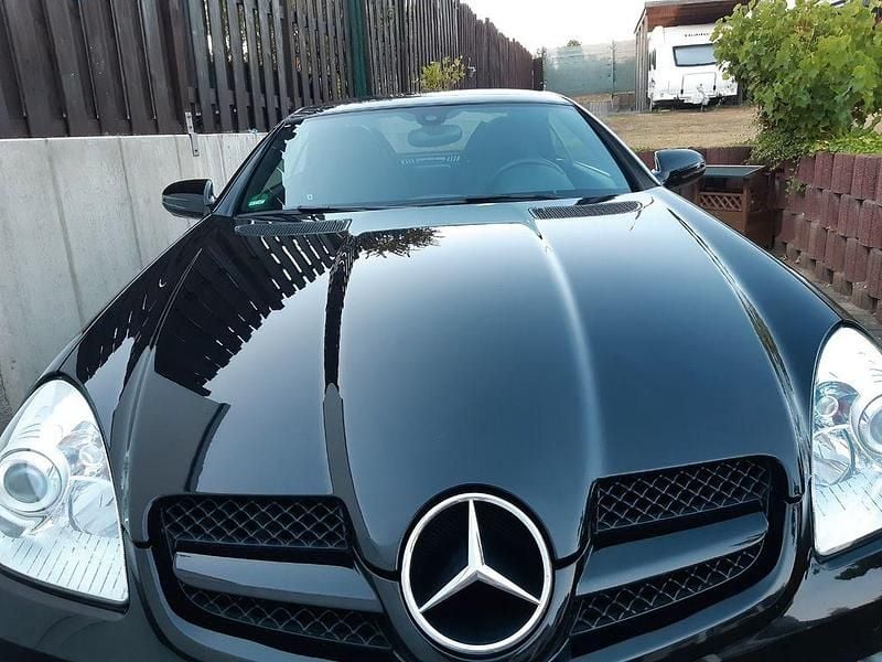 Gebraucht Mercedes SLK200 184 PS (135 kW) 2010 Schwarz Cabrio