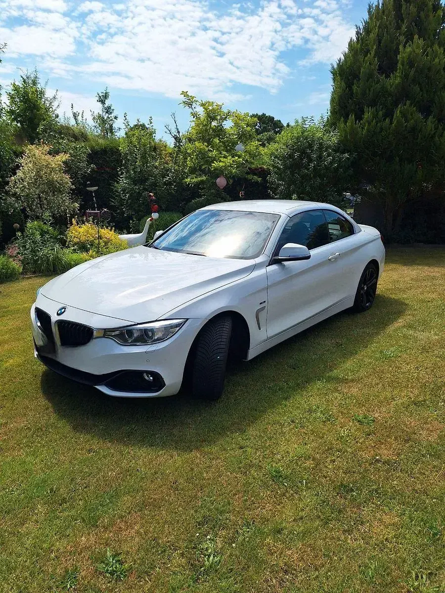 Gebraucht BMW 420 Cabriolet Sport Line 184 PS (135 kW) 2014 Weiß Cabrio