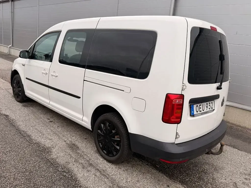 Gebraucht VW Caddy Maxi Life 110 PS (80 kW) 2016 Weiß Van / Kleinbus