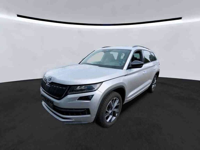 Silber Gebraucht 2021 Skoda Kodiaq SportLine SUV | 25.390 € (Guter Preis) - Bild 1/4