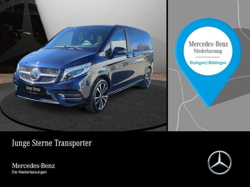 Blau Gebraucht 2021 Mercedes V250 AMG Van / Kleinbus | 47.880 € (Guter Preis) - Bild 1/4
