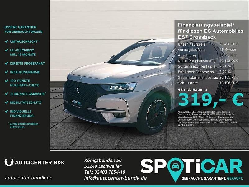 Grau Gebraucht 2021 DS Automobiles DS7 Crossback Performance Line Plus SUV | 25.490 € (Guter Preis) - Bild 1/4