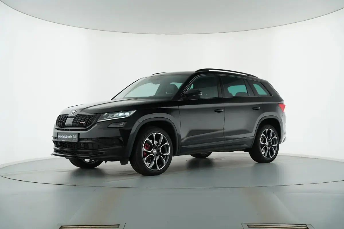 Gebraucht Skoda Kodiaq RS 239 PS (175 kW) 2019 Schwarzmagic perleffekt SUV