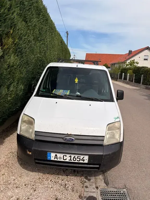Gebraucht Ford Transit Connect 90 PS (66 kW) 2008 Weiß Van / Kleinbus