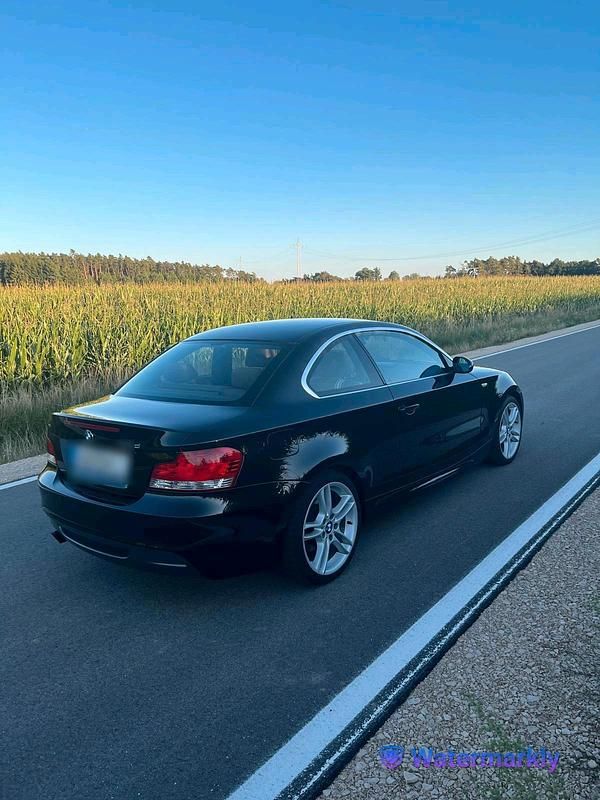 Schwarz Gebraucht 2008 BMW 123 Coupé M Sport Coupé | 8.400 € - Bild 1/4