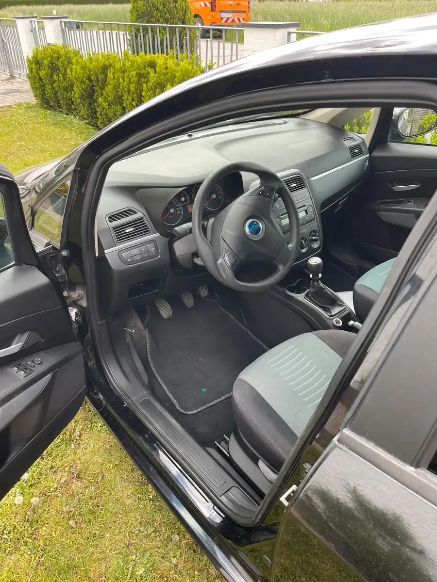 Gebraucht Fiat Grande Punto 95 PS (69 kW) 2007 Schwarz Kleinwagen