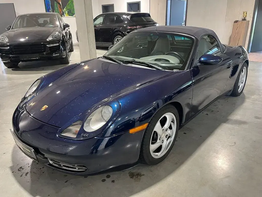 Gebraucht Porsche 986 Boxster 220 PS (161 kW) 2000 Blau Cabrio