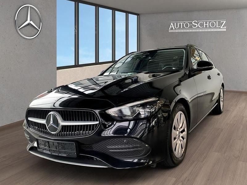 Schwarz Gebraucht 2022 Mercedes C220 Advanced Limousine | 25.787 € (Guter Preis) - Bild 1/4