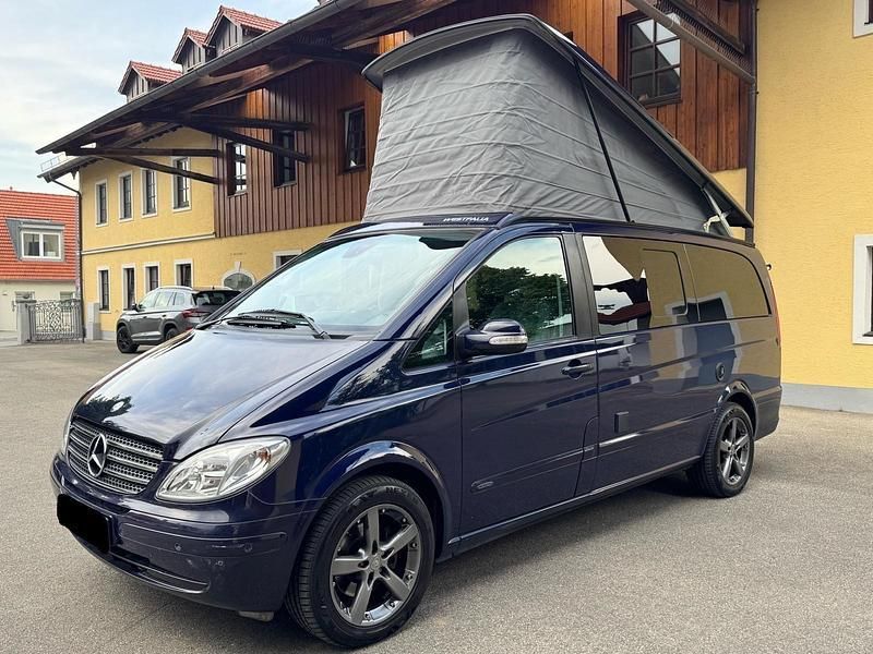 Blau Gebraucht 2005 Mercedes Viano Marco Polo Van / Kleinbus | 18.900 € - Bild 1/4