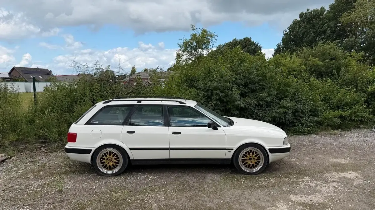Gebraucht Audi 80 Design 90 PS (66 kW) 1995 Weiß Kombi
