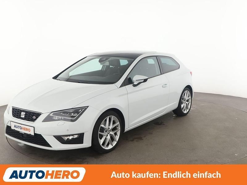 Weiß Gebraucht 2015 Seat Leon FR Coupé | 14.390 € (Fairer Preis) - Bild 1/3