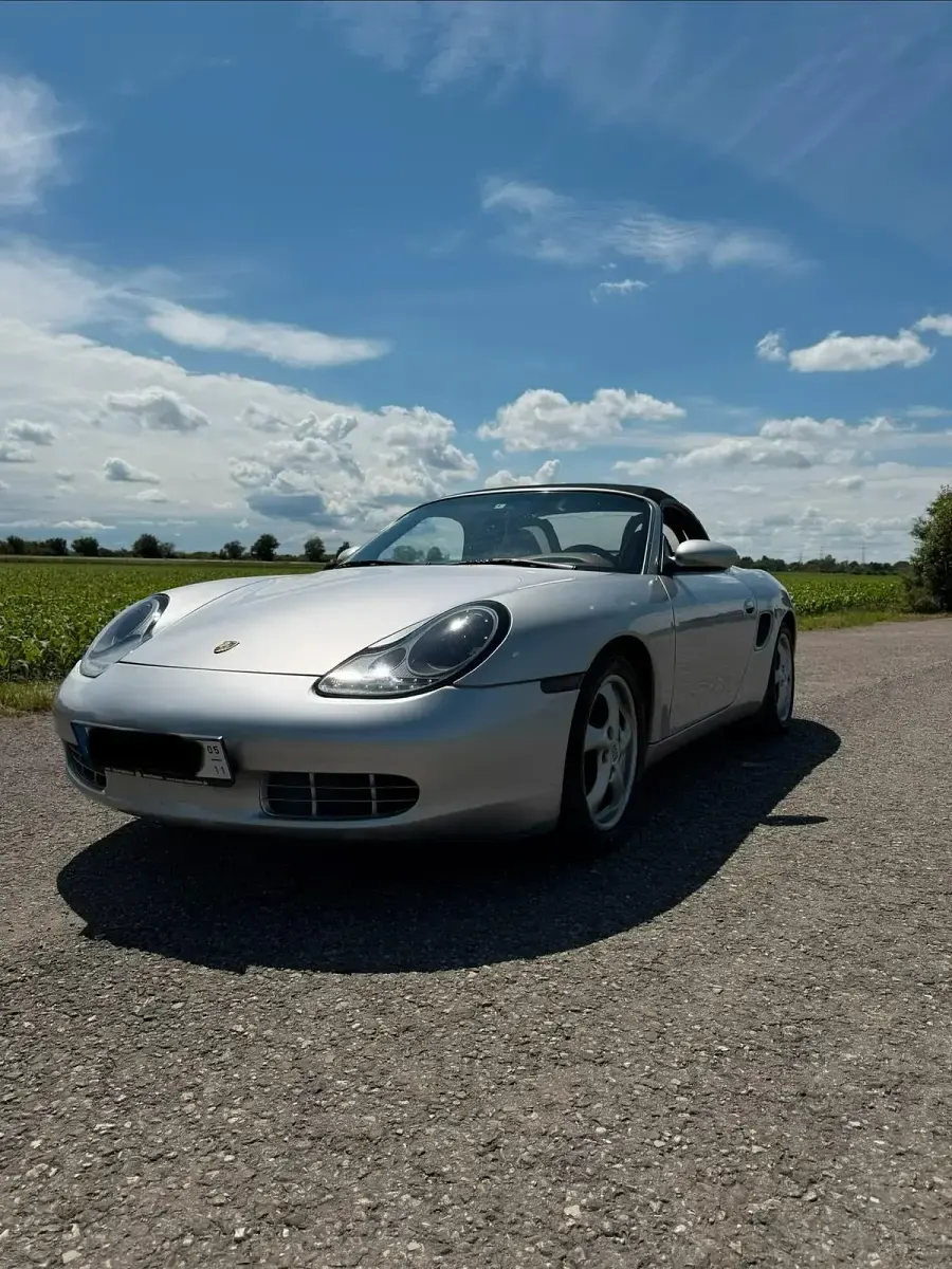 Gebraucht Porsche 986 Boxster 204 PS (150 kW) 1997 Silber Cabrio