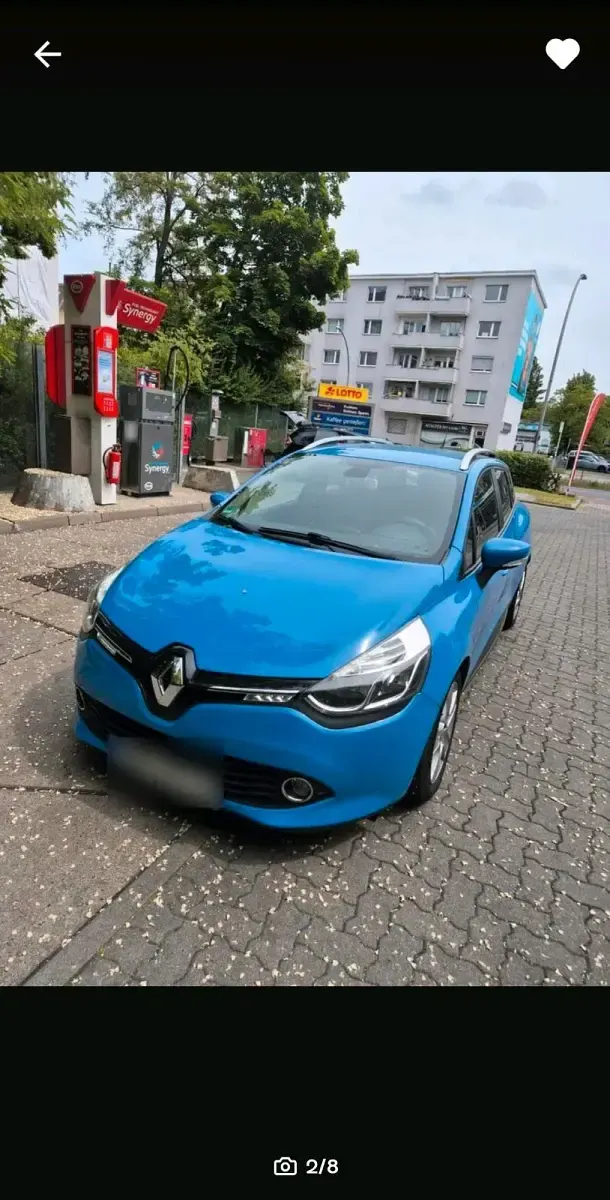 Gebraucht Renault Clio 97 PS (71 kW) 2015 Blau Kombi