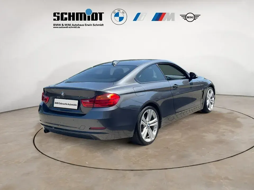 Gebraucht BMW 420 Coupé Sport Line 184 PS (135 kW) 2015 Mineralgrau Coupé