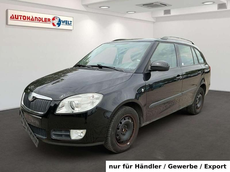 Schwarz Gebraucht 2008 Skoda Fabia Kombi | 1.799 € (Superpreis) - Bild 1/3