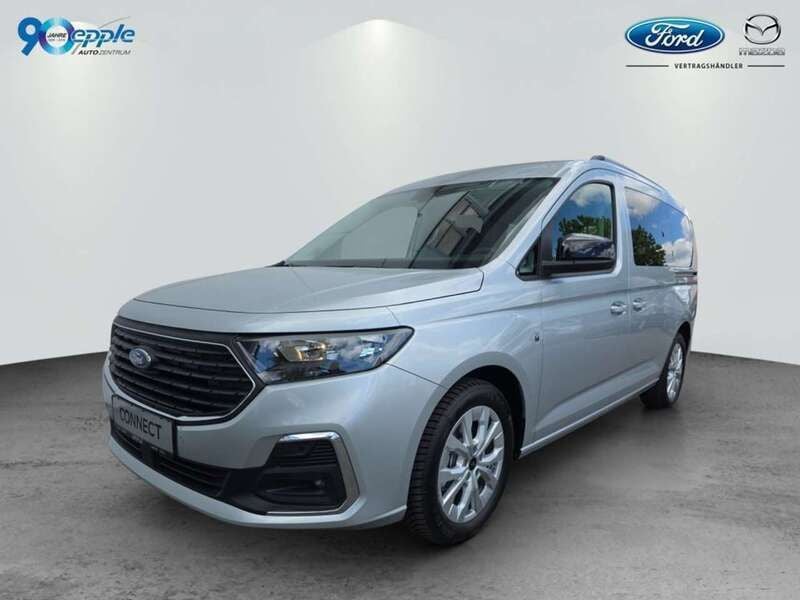 Silber metallic Neu 2025 Ford Tourneo Connect Titanium Van / Kleinbus | 35.640 € (Etwas zu teuer) - Bild 1/4