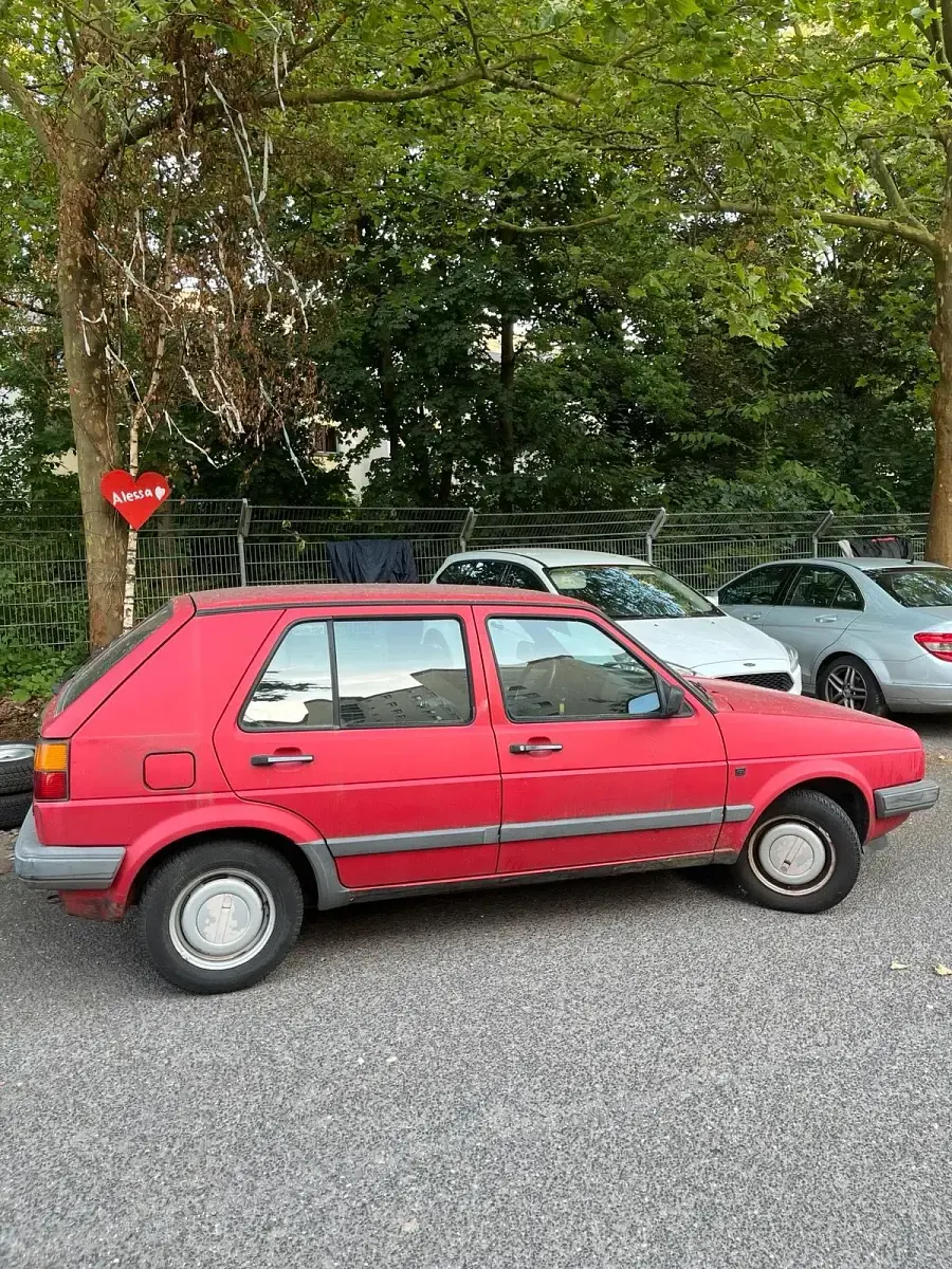 Gebraucht VW Golf III 80 PS (58 kW) 1992 Rot Kleinwagen