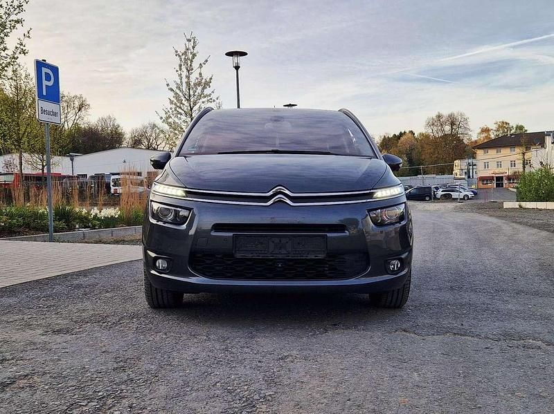 Gebraucht Citroën C4 SpaceTourer Exclusive 150 PS (110 kW) 2014 Lack grau shark metallic Van / Kleinbus
