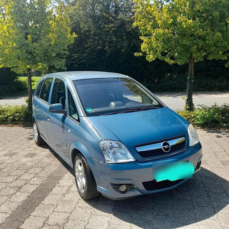 Blau Gebraucht 2007 Opel Meriva Van / Kleinbus | 999 € (Superpreis) - Bild 1/4