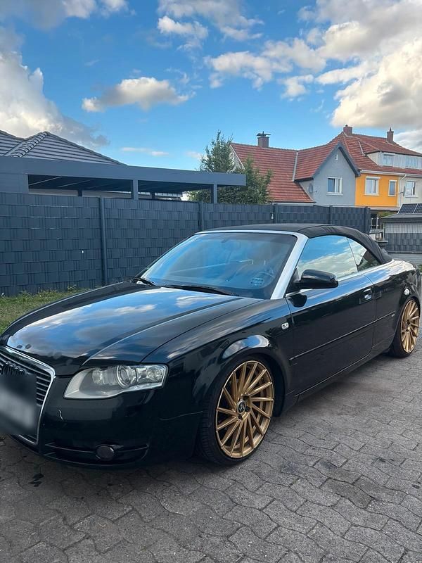 Schwarz Gebraucht 2006 Audi A4 Cabriolet Cabrio | 3.500 € (Guter Preis) - Bild 1/4