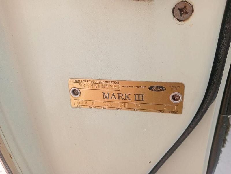 Gebraucht Lincoln Continental 364 PS (267 kW) 1969 Weiß Coupé