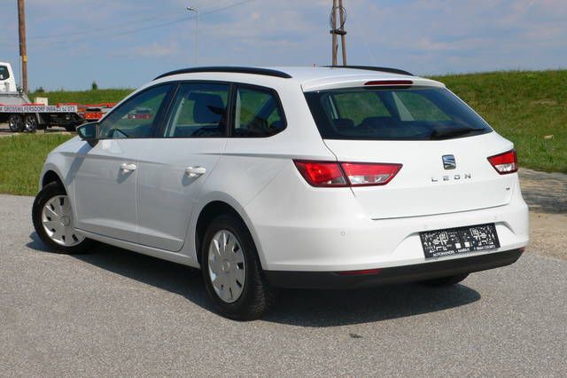 Gebraucht Seat Leon ST Reference 90 PS (66 kW) 2014 Weiß metallic Kombi