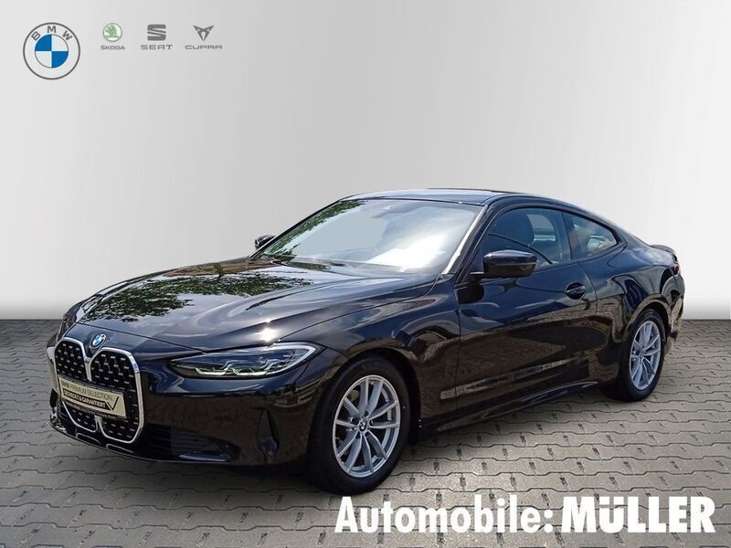 Schwarz Gebraucht 2022 BMW 420 Sport Line Coupé | 35.350 € (Guter Preis) - Bild 1/4